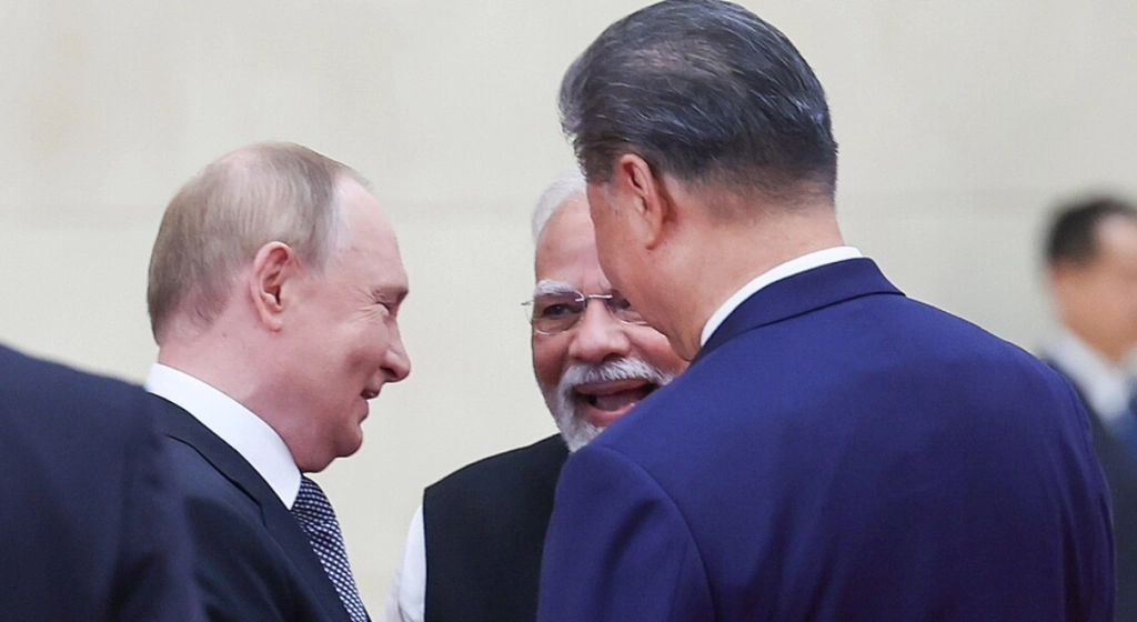 Narendra Modi, Vladimir Putin, Xi Jinping, SCO Summit 2025