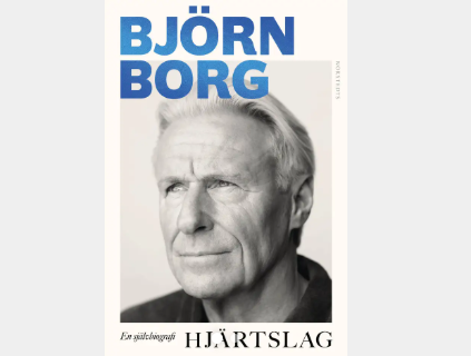 Björn Borg, Bjørn Borg, Hjärtslag, bog, bok, book, tennis