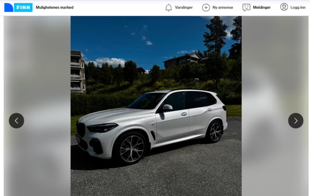 BMW, bil, bilsalg, Finn.no, car, online sale