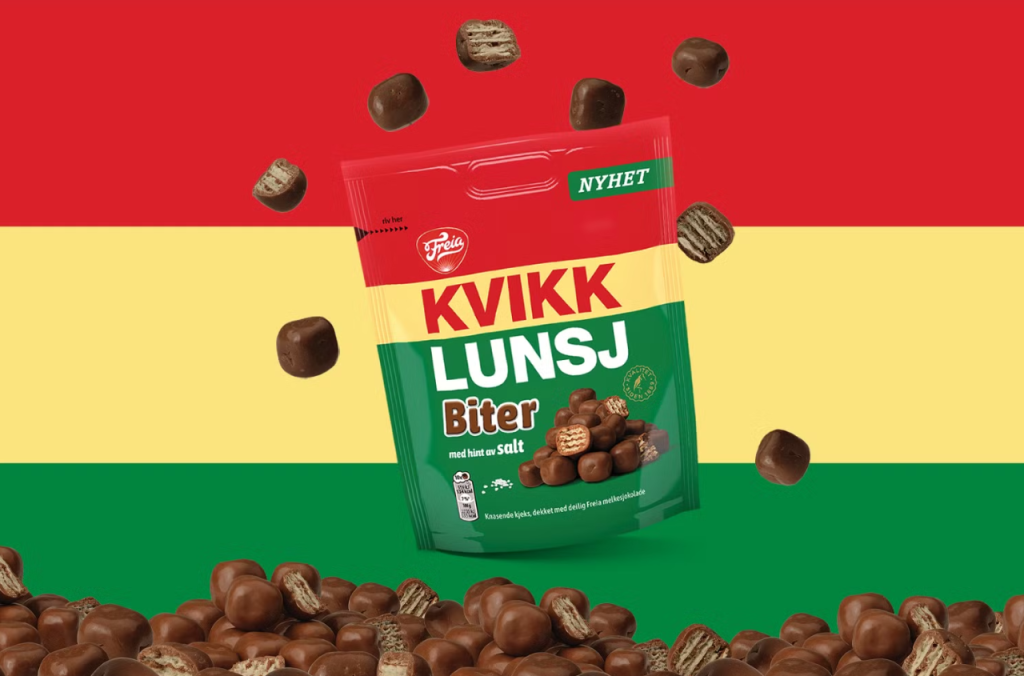 Freia Kvikk Lunsj, norsk sjokolade, chocolate