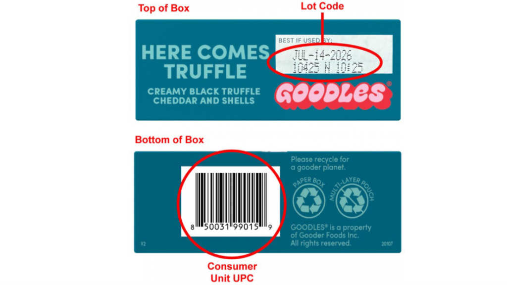 Goodles mac and cheese