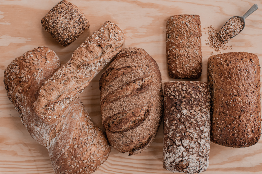 Grovt brød, bread, fuldkorn, fullkorn