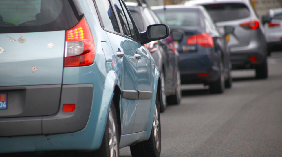 Biler, cars, bilkø, trafik, traffic