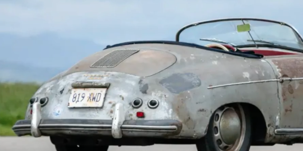 Övergiven Porsche återställd – gick för svindlande miljonbelopp