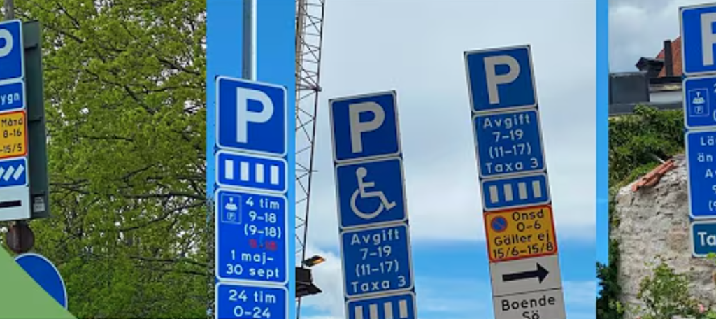 Parkering, parking