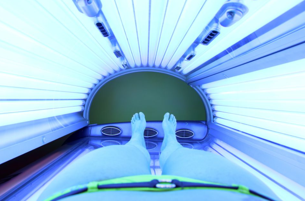 Solarium, solseng, Tanning Bed UV solarium light for skin darkening