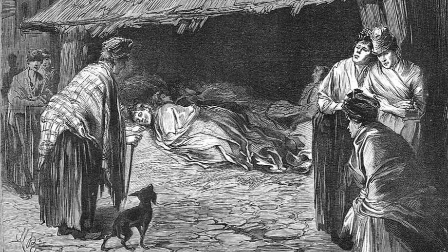 The Illustrated London News - October 13, 1888 - Outcast Sleeping In Sheds In Whitechapel
