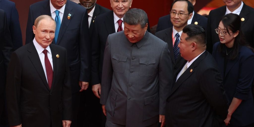 Xi, jinping Putin, kim jong un