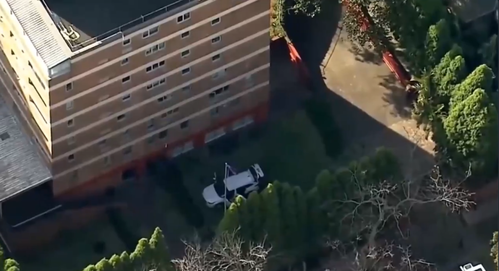 Man Crashes Car Into Russian Consulate sydney