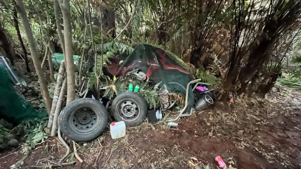 Tom Phillips campsite New Zealand