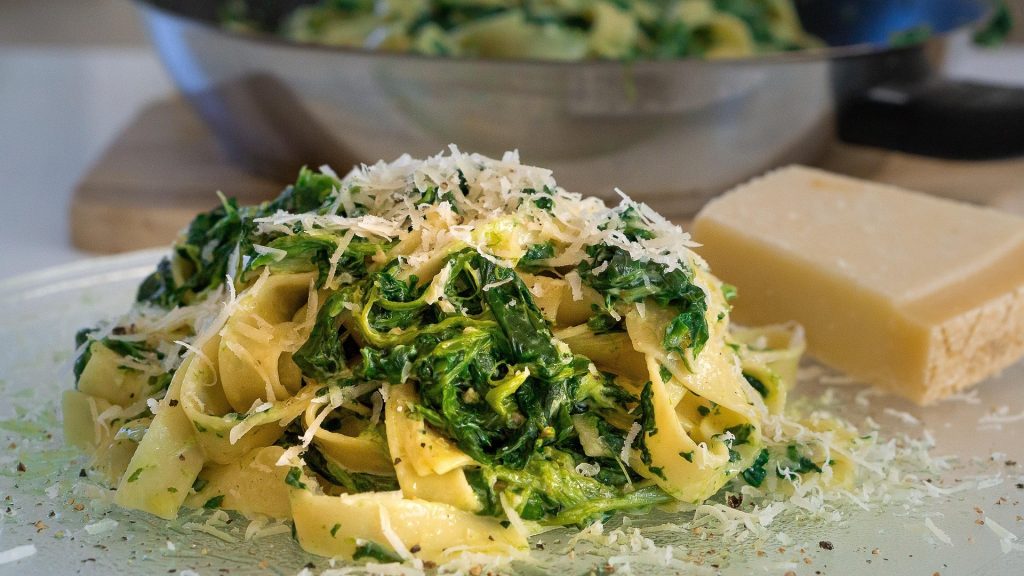 pasta Spinach
