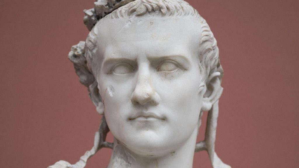 sculpture Caligula ancient roman statue