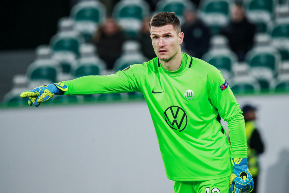 Wolfsburg,,Germany,,December,12,,2019:,Goalkeeper,Pavao,Pervan,Of,Vfl