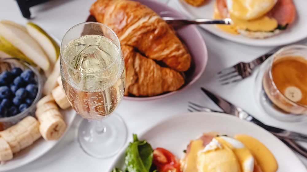 Prosecco brunch