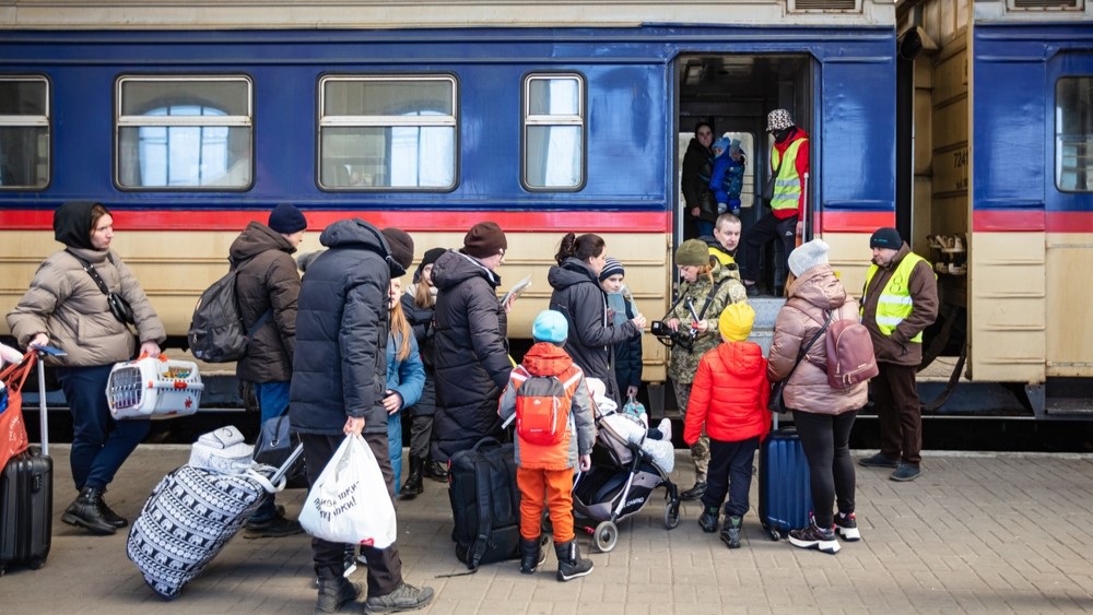 ukraine train border