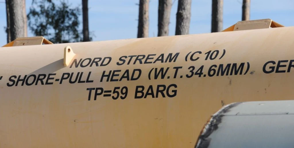 Nord Stream cable kabel under vand