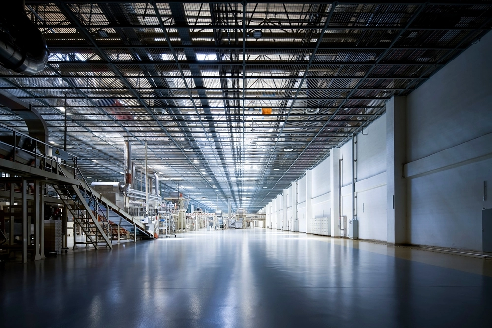 Large,Factory,Workshop,Space,Building,Fabrik,Lager,Varehal
