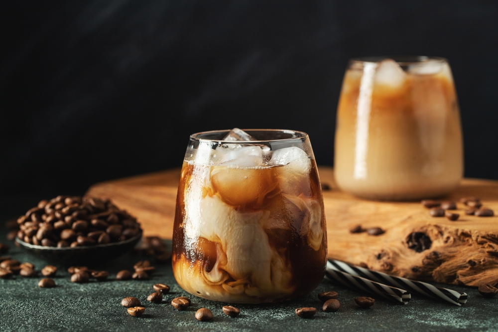 ice coffee, iskaffe