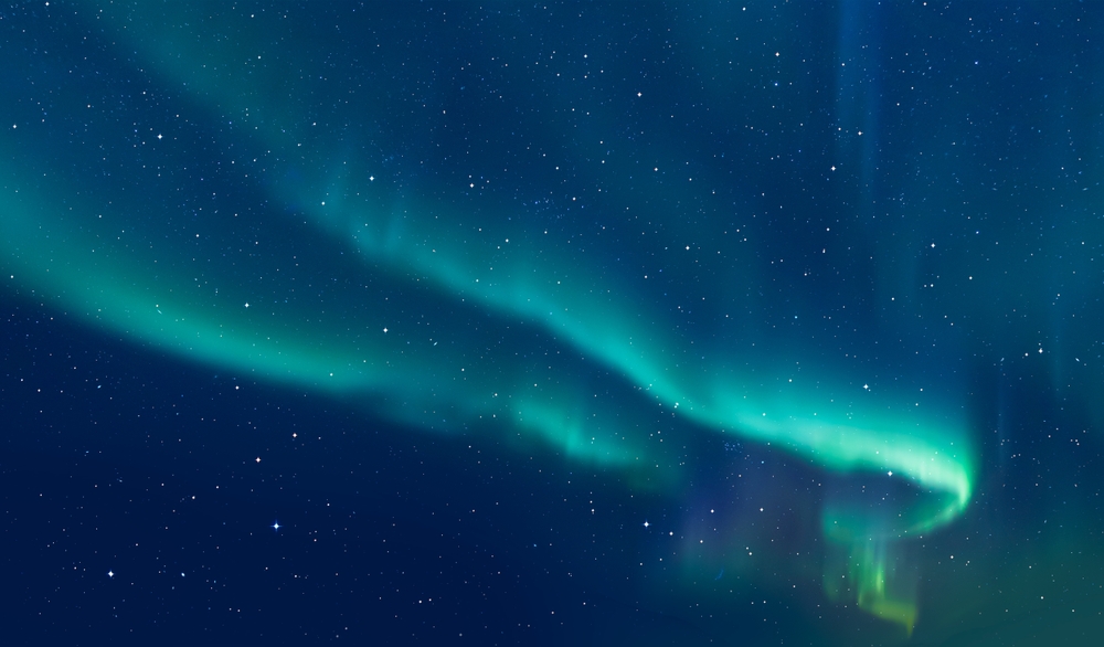 Northern,Lights,Or,Aurora,Borealis,In,The,Sky,-,Tromso,