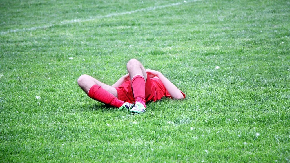 footballer football player injury