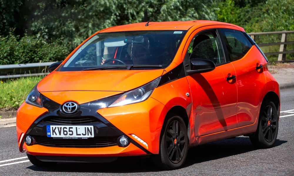 Toyota Aygo, Car, Bil