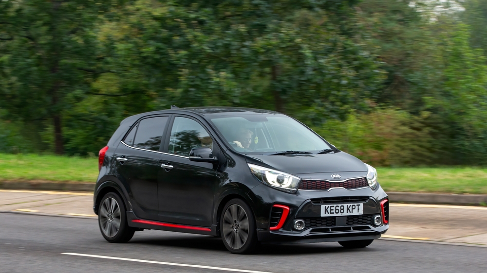 Black Kia Picanto, Car, Bil