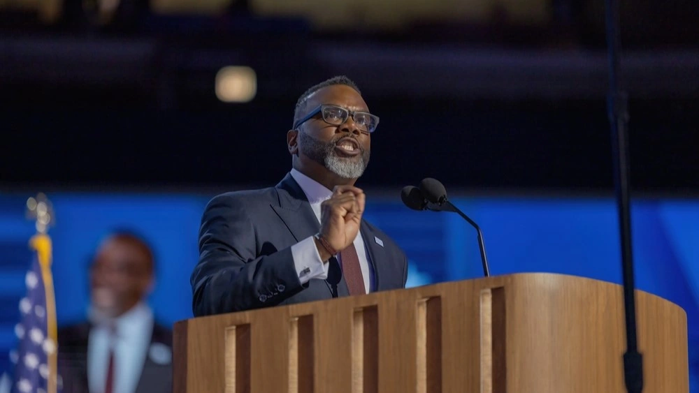 Chicago Mayor Brandon Johnson