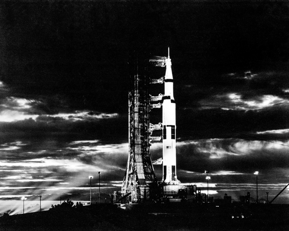 Apollo 17, moon landing, månelanding, raket, kennedy space center