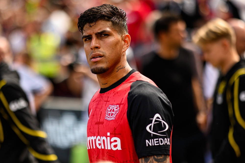Leverkusen,,Germany,-,11,May,,2025:,Piero,Hincapie,-,The