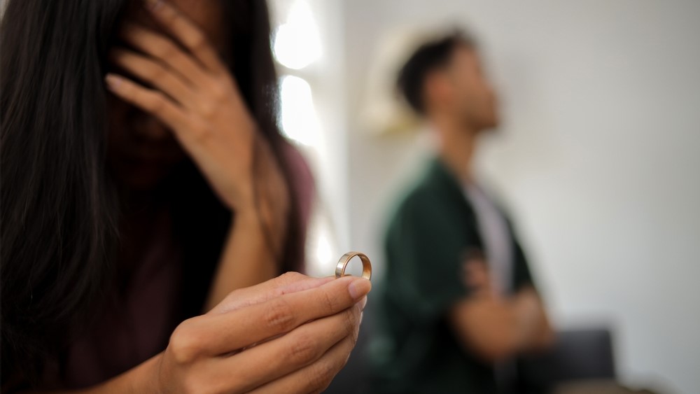 couple fight married