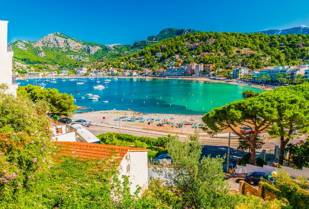 Panoramic,View,Of,Porte,De,Soller,,Palma,Mallorca,,Spain