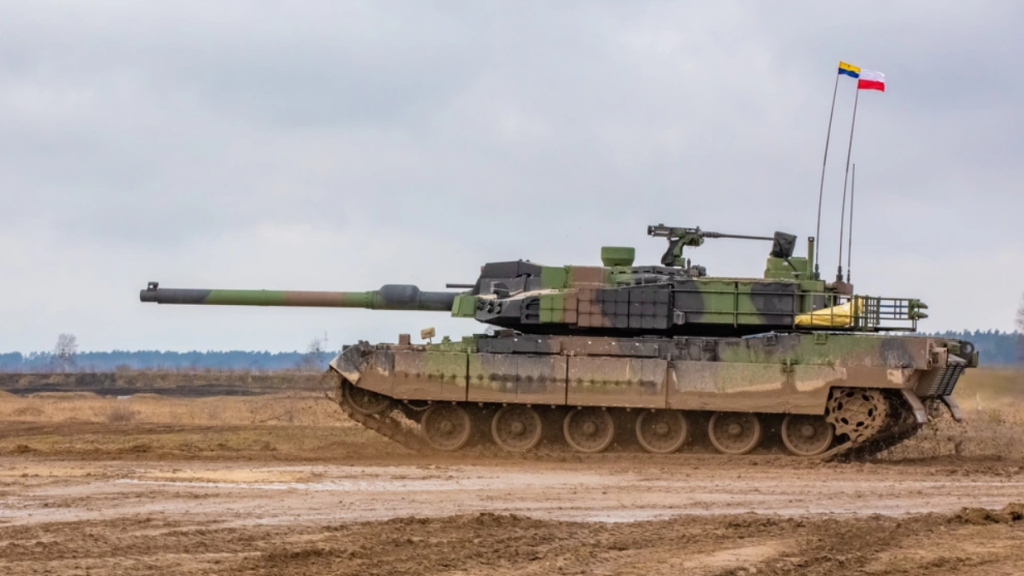 Polish army K2 Black Panther MBT 2 tank
