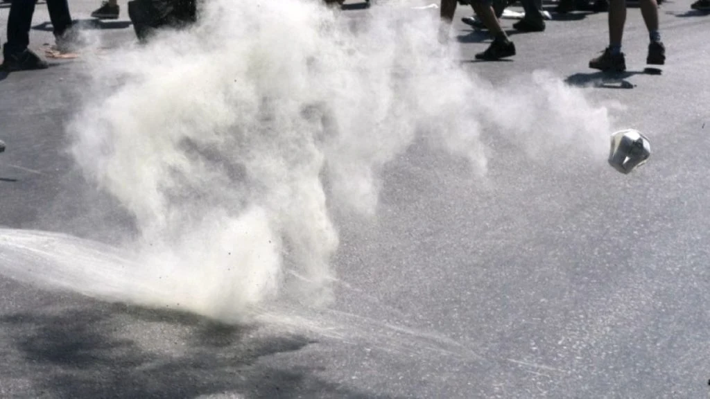 Tear gas
