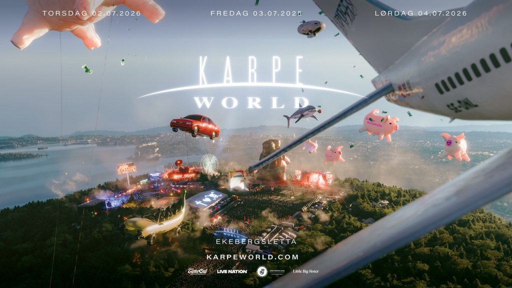 Karpe, Chirag Rashmikant Patel og Magdi Omar Abdelmaguid. Karpe World, Concert