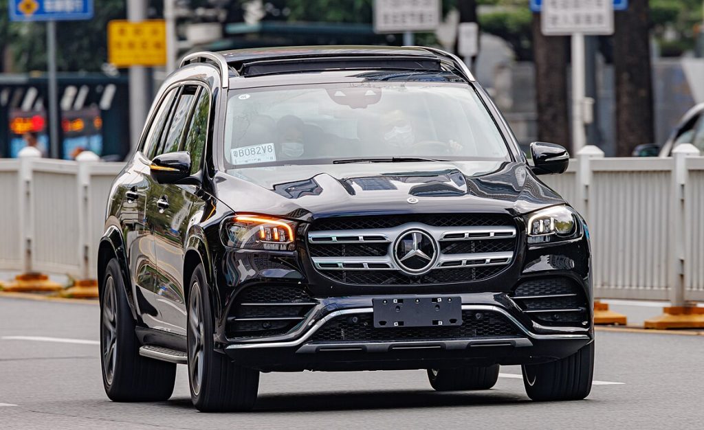 Mercedes Benz GLS, car, auto, bil