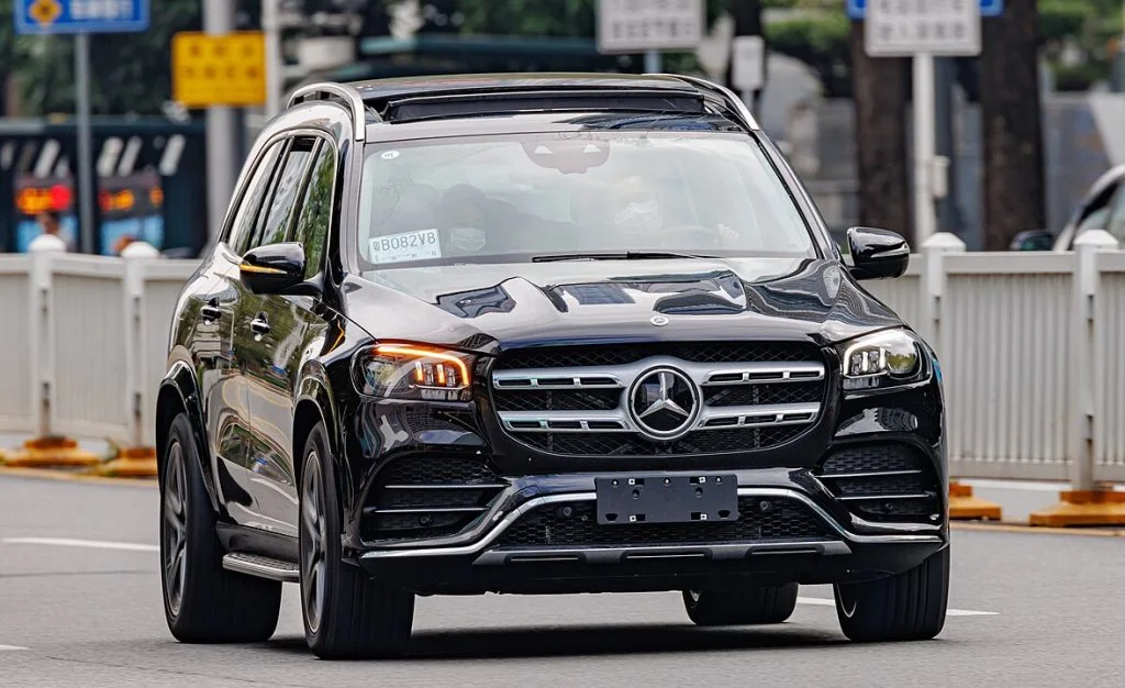 Mercedes Benz GLS, car, auto, bil