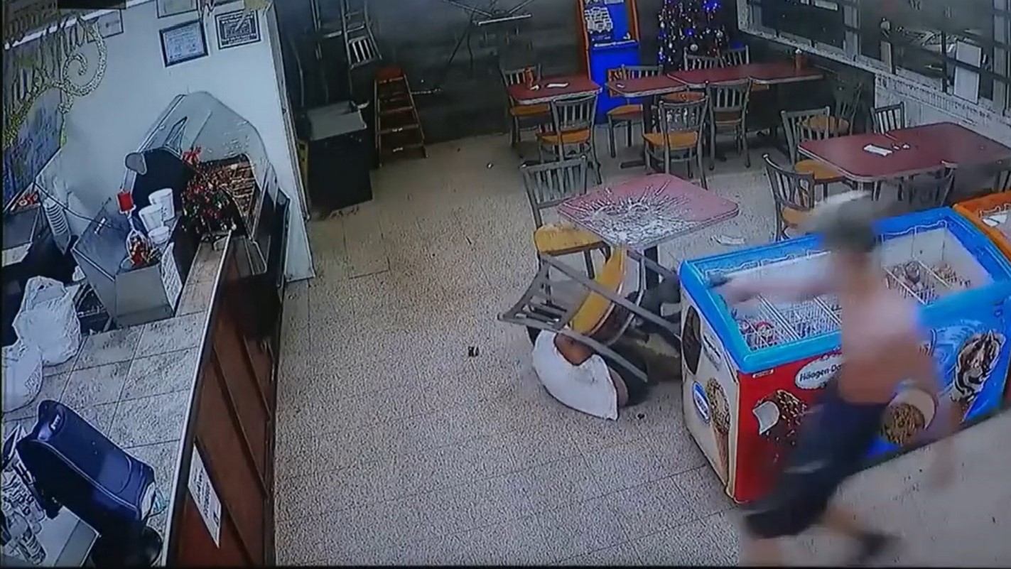 cctv gas station surveillance camera footage