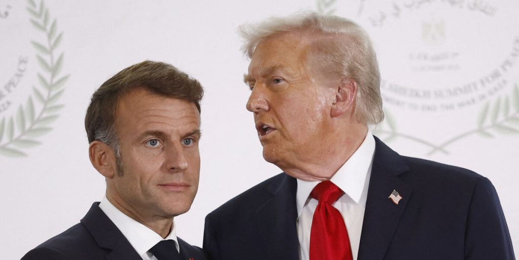 Trump, Macron