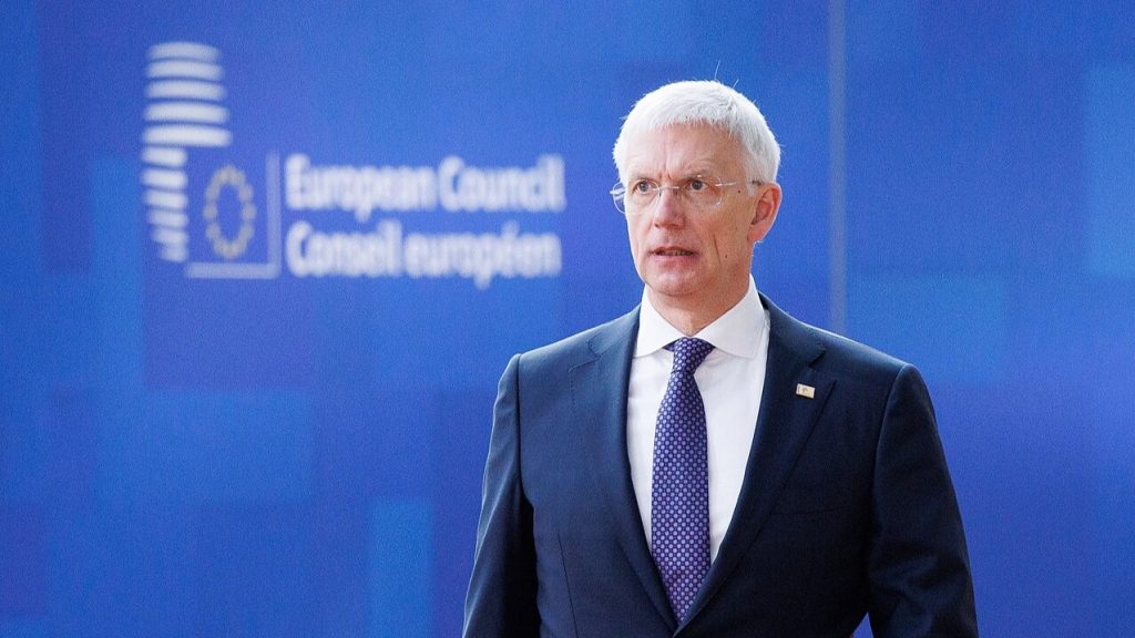Former Latvian Prime Minister Krišjānis Kariņš
