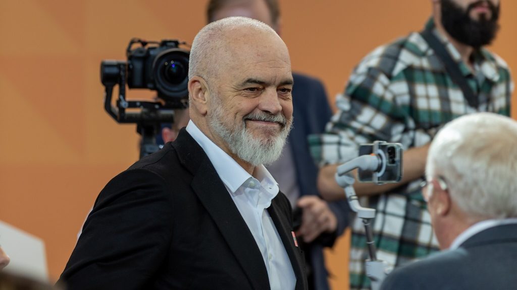 Albanian Prime Minister Edi Rama