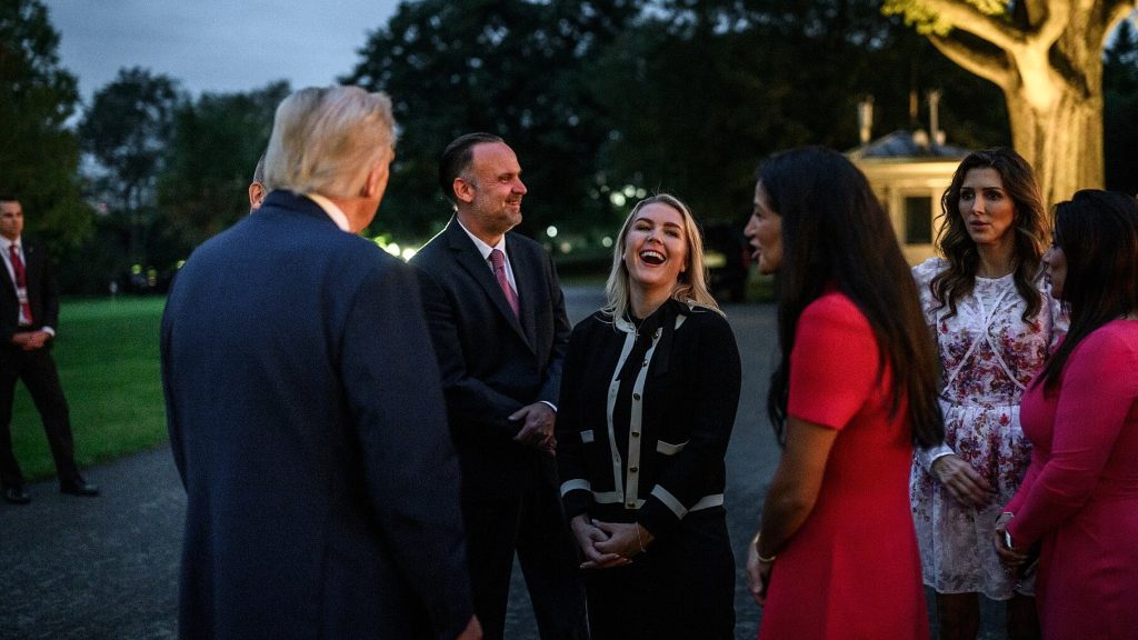 President Donald Trump Karoline Leavitt