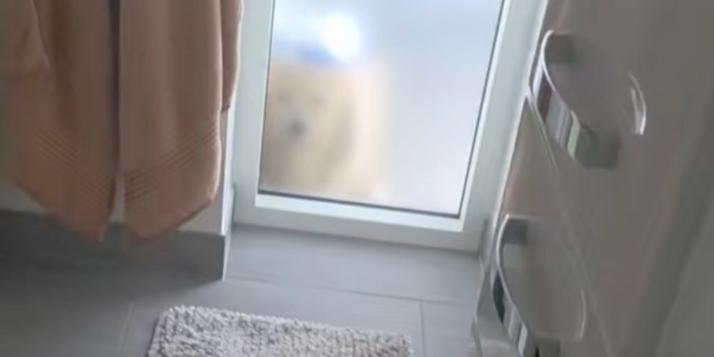 Datter siger, at ‘noget’ kigger gennem badeværelsesvinduet: Far bliver rystet over, hvad han finder