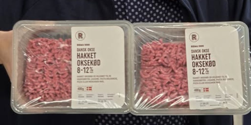 Rema 1000-butikker med vilde tilbud på hakket oksekød: “Det er BILLIGT”