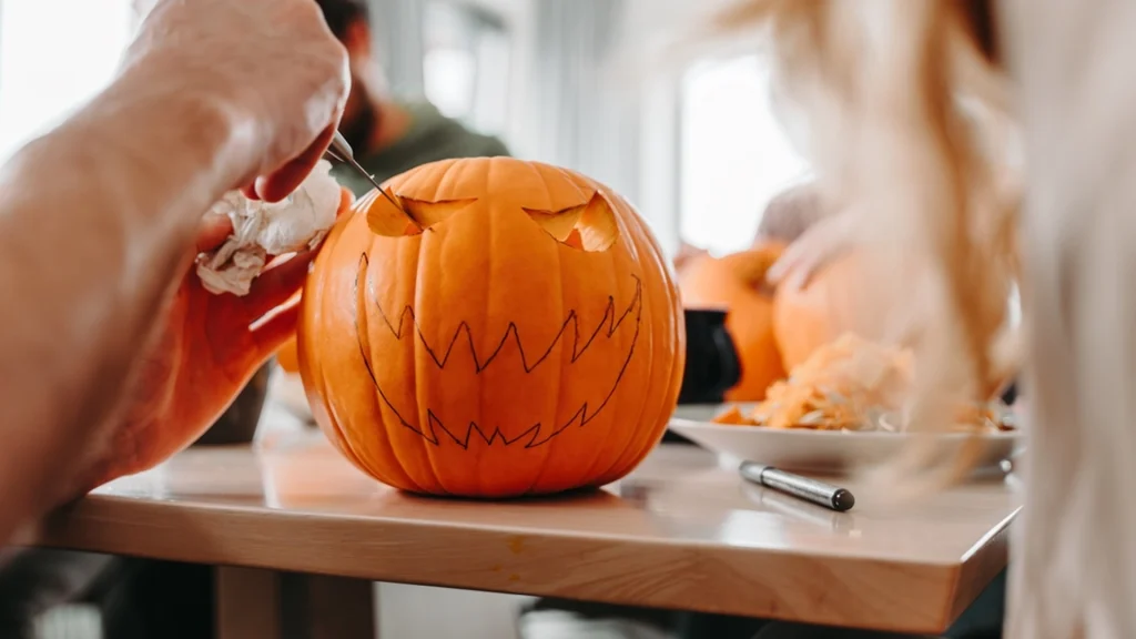 Pumpkin, Græskar, gresskar, Jack O lantern, Halloween