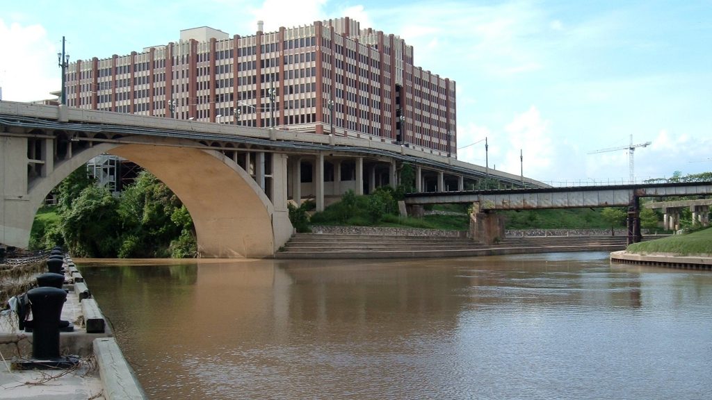 Allen's Landing Houston bayou view