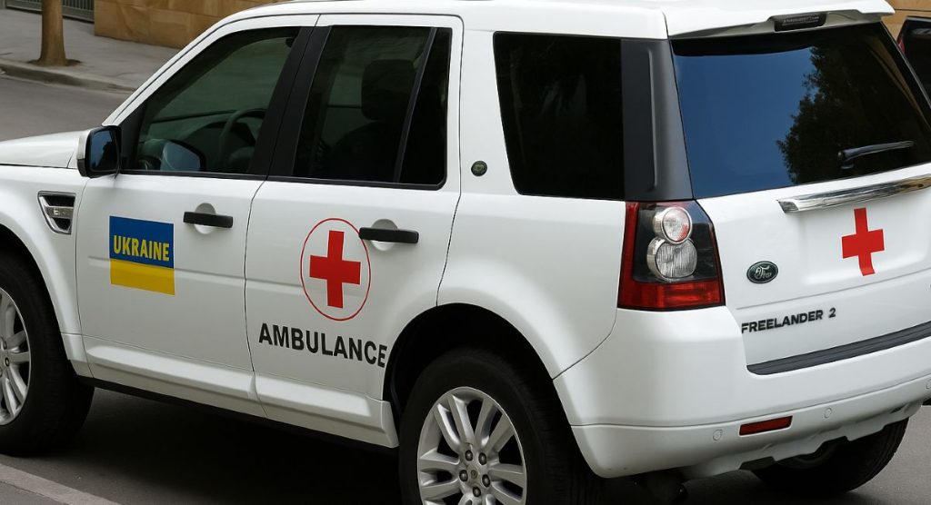 Ambulance Support Vehicle for Ukraine