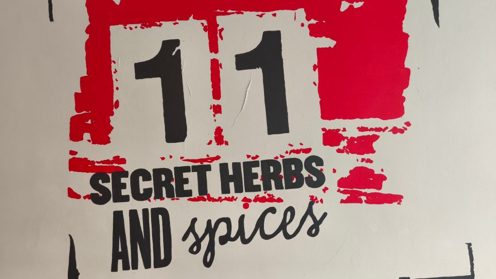 KFC's secret recipe/hemmelig opskrift/11