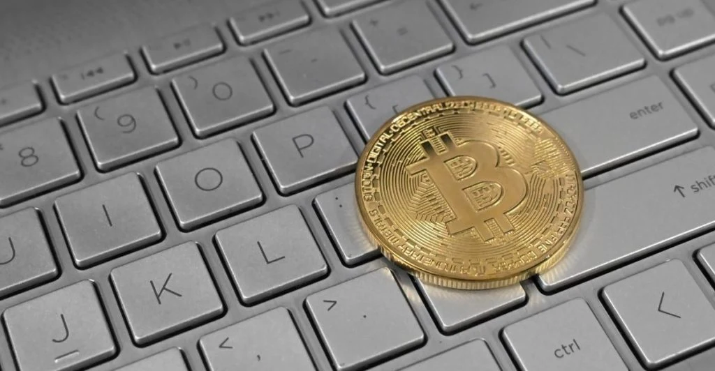 Bitcoin_on_Laptop_Keyboard