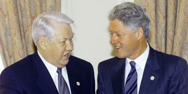 Boris Yeltsin, Bill Clinton