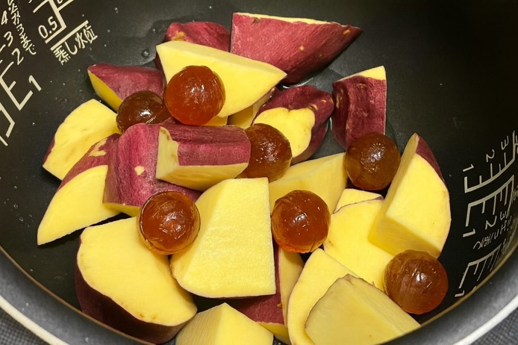 Sød Kartoffel, Bolcher, Kartoffel